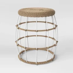 Southport 3pc Motion Patio Chat Set With Metal Legs - Natural/White - Opalhouse™ -Opalhouse GUEST 814f5c09 9da7 4508 bfd6 e5dbc9ccb0d0