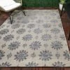 Dark Daisy Outdoor Rug Black - Opalhouse™ -Opalhouse GUEST c46e8532 a3ff 4ac1 8872 9fbb8b72bb6e